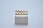 LEGO 15 x Stein SÃ¤ule Heckrohr White Brick 1x1x3 14716 6055541