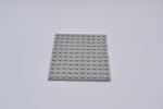 LEGO 40 x Basisplatte Grundplatte althell grau Light Gray Basic Plate 1x3 3623 