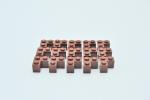 LEGO 15 x Eckstein Winkel rotbraun Reddish Brown Basic Brick 2x2 Corner 2357