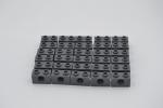 LEGO 30 x Technic Stein 1 Loch neues dunkelgrau Dark Bluish Gray Brick 1x2 3700