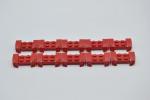 LEGO 10 x KotflÃ¼gel rot Red Vehicle Mudguard 2x4 with Headlights Overhang 44674