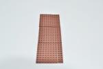 LEGO 15 x Basisplatte Grundplatte rotbraun Reddish Brown Basic Plate 2x10 3832
