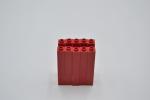 LEGO 10 x StÃ¼tze offen rot Red Brick 1x1x5 Blocked Open Stud or Hollow 2453a