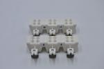 LEGO 6 x Trike Gestell weiÃŸ White White Tricycle Body Top Chassis 30187a