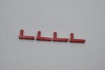 LEGO 4 x Zaun Tor TÃ¼r GartentÃ¼r Drehtor Basis rot Red Fence Gate 1x3x2 Base 3359