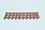 LEGO 30 x Eckplatte flach rotbraun Reddish Brown Plate 2x2 Corner 2420 4211257