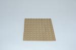 LEGO 30 x Basisplatte dunkel beige Dark Tan Basic Plate 1x4 3710 4626904