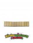 LEGO 10 x Fliese Kachel Platte glatt Metallic Gold Tile 1x2 with Groove 3069b