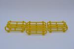 LEGO 10 x Zaun ZÃ¤une Absperrungen gelb Yellow Fence Bar 1x8x2 2486