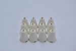 LEGO 12 x Kegel Konus offen weiÃŸ White Cone 2x2x2 Open Stud 3942c