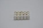 LEGO 15 x Stein rund geschlossen weiÃŸ White Brick Round 1x1 Solid Stud 3062a