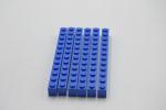 LEGO 6 x Basisstein Baustein blau Blue Basic Brick 1x12 6112 6305460