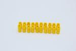 LEGO 20 x Verbinder gelb Yellow Technic Pin Connector Round 2L with Slot 62462