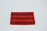 LEGO 30 x Dachstein SchrÃ¤gstein Dachziegel rot Red Slope Inverted 45 2x1 3665rn
