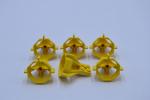 LEGO 6 x Turbine PropellergehÃ¤use gelb Yellow Propeller Housing 6040