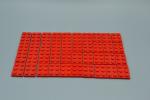 LEGO 40 x Basisplatte 2x3 rot red basic plate 3021 302121