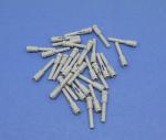 LEGO 30 x Pin 1/2 Schaft Mittleres Steingrau Light Bluish Gray Technic Pin 61184