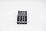 LEGO 8 x Stein Säule schräg 1x2x3 negativ schwarz black roof tile 2449 244926