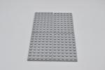 LEGO 4 x Basisplatte Grundplatte neuhell grau Light Bluish Gray Plate 6x10 3033 
