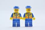 LEGO 2 x Figur Minifigur Town City Coast Guard City Patroller 1 cty0070 