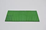 LEGO 10 x Basisplatte Bauplatte grÃ¼n Green Basic Plate 4x6 3032