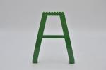 LEGO StandfuÃŸ Kran grÃ¼n Green Support Crane Stand Double No Studs 2635b