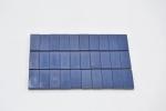 LEGO 30 x Fliese Kachel Platte dunkelblau Dark Blue Tile 1x2 with Groove 3069b