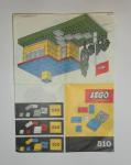 LEGO System 510 Bauplan Bauanleitung Bedienungsanleitung | old instruction