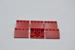 LEGO 6 x KotflÃ¼gel schrÃ¤g rot Red Vehicle Mudguard 3x4 Slope 2513