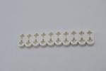 LEGO 10 x Liftarm weiÃŸ White Technic Liftarm Thin 1x2 Axle Holes 41677