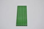 LEGO Basisplatte Grundplatte grÃ¼n Green Basic Plate 6x16 3027