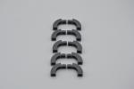 LEGO 10 x Halbbogen neues dunkelgrau Dark Bluish Gray Arch 1x3x2 Curved Top 6005