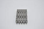 LEGO 15 x Schanier alt dunkelgrau Dark Gray Hinge Brick 1x2 Vertical End 30364