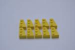 LEGO 10 x Keilstein Keilabsatz rechts gelb Yellow Wedge 3x2 Right 6564