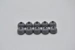 LEGO 10 x Kuppel neues dunkelgrau Dark Bluish Gray Brick Round 2x2 553b