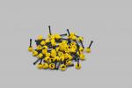 LEGO 50 x Steuerhebel Antenne gelb Yellow Antenna Small Base with Lever 4592c02