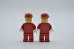 LEGO 2 x Figur Minifigur Racers F1 Ferrari Engineer rac030a Crew aus Set 8144