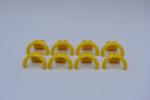 LEGO 8 x Radkasten gelb Yellow Vehicle Mudguard 4x2 1/2x1 2/3 Arch Round 50745