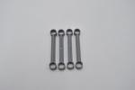 LEGO 4 x Lenkstange neues dunkelgrau Dark Bluish Gray Technic Link 1x6 2739a