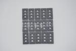 LEGO 15 x Technic Platte neues dunkelgrau Dark Bluish Gray Plate 2x4 Holes 3709b