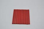 LEGO 10 x Basisplatte Platte rot Red Basic Plate 1x12 60479 