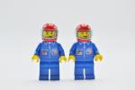 LEGO 2 x Figur Minifigur Minifigures Space Launch Command Crew splc005