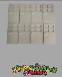 LEGO 8 x TÃ¼r mit Griff weiÃŸ White Door 1x4x6 with 4 Panes and Stud Handle 60623