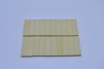 LEGO 20 x Fliesen Fliese Kachel glatt beige Tan Tile 1x4 2431