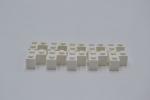 LEGO 10 x Eckstein Basisstein Winkel weiÃŸ White Brick 2x2 Corner 2357 